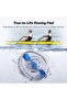 Foldable Water Rowing Machine for Home Gym, 400LBS Capacity, Comfortable Seat & Free App - 7
