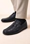 1017 Doğal Leather Comfortable Men's Daily Shoes Ballet Flats - 2