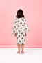 Licensed Hooded Children's Bathrobe Age 5/6 - Minnie Mouse Colors Cream - 3