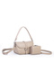 Imported, C Bag and C Wallet Combined Women's Postman Bag C Bag (Width: 18 X Length: 11 X Width: 7) - 2