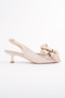 Spr-3312 Thin Heel Bow Detail Shoes - 3