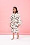 Licensed Hooded Children's Bathrobe Age 5/6 - Minnie Mouse Colors Cream - 2