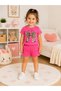 Girls' T-Shirt Shorts Set Summer Cotton