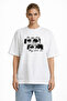 Unisex Eyes Don'T Lie Scarface Printed Oversize Thick Fabric Relaxed Cut Cotton T-Shirt