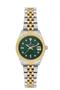 Green Stone Dial with Calendar Display Stylish Women's Watch Suitable for Use in Everyday Life