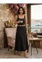 Papatya Gold Detailed Women's Waist Chain Waist Belt, Dress Belt, Skirt Belt, Trouser Belt - 3