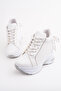 Dnr-446 Hidden Heel Back Tie Detailed Sports Shoes
