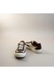 Genuine De Leather Alin Sole Double Color Women's Casual Shoes - 2