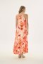 21468 Women's Long Dress with Necklace Strap - 4