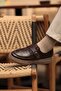Lopez Model Genuine Natural Leather Eva Sole Buckle Casual Shoes - 4