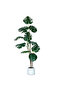 190cm Artificial Monstera Tree with Planter, Faux Swiss Cheese Tree for Office Home Garden Decor