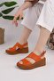 Genuine Leather Women's Daily Comfortable Sandals Dd1926