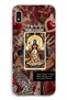 حافظة هاتف شفافة متوافقة مع هاتف سامسونج جالاكسي A10 من نوع Empress Queen Tarot منقوش