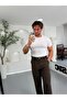 RL İnce Fitilli Bisiklet Yaka Tshirt - 2