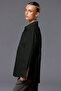 Women's Oversize Shirt Long Sleeve Basic Loose Cut Poplin Trendy Stylish Casual Shirt - 4