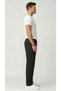 Men's Black Parachute Oversize Trousers, Wide Legs, Comfortable Fit, Casual Sports - 8