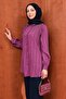 Plum Stone Detailed Buttoned Shirt - 4