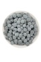 10mm Gray Color Velvet Beads, Jewelry Making, Bag Beads (100 Gr, ~180 Pieces) - 2