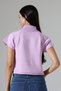 Turtleneck Short Sleeve Knitwear Sweater Women's Slim Fit Soft Textured Stylish Casual Sweater - 7