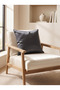 Premium Special Series Satin Woven Cushion Cover-Anthracite - 2