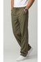 Men's Khaki Parachute Oversize Trousers, Wide Legs, Comfortable Fit, Casual Sports - 7