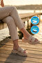 35350 Z Beige Women's Slippers