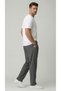Men's Smoked Parachute Oversize Trousers, Wide Legs, Comfortable Fit, Casual Sports - 4