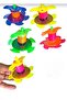 5 pcs colorful snap spinning top karne gift boy girl toy