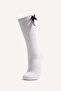 2-Piece Ribbon Cotton Knee Socks for Girls H4990A8Ns - 2