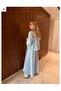 Premium Polka Dot Detailed Design Summer Shirt-Long Skirt 2-Piece Set - 2