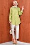 Green Stone Detailed Buttoned Shirt - 2