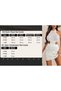 Women's Knitwear Crochet Marakesh Beach Halter Neck Bustier Set with Mini Skirt - 9