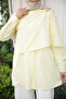 Yellow Shoulder Bronchial Detail Shirt - 3