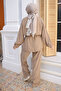 Mink Waist-Tied Tunic and Trousers Set - 2