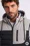 New season comfortable fit detachable hooded stand collar water and cold resistant puffer vest jacket - 2