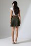 Pleated Knitwear Skirt - 8