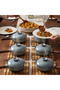 Pack of 6 Premium Bamboo Trivet Set With Professional Heat Protection and Anti-Slip - 4