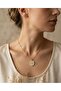 Pearlescent Plate Steel Necklace with North Star Figure - 2