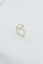 Style Pearl/Xuping Jewelry Baguette Zircon Ring Double Row Single Stone Ring - 2