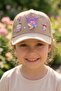 Fun Girl's Hat with 3D Rotatable Propeller and Kuromi Figure
