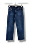 Our Dark Blue Lycra Denim Skirt Model