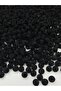 10mm Black Color Velvet Beads, Jewelry Making, Bag Beads (100 Gr, ~180 Pieces)