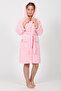 Hooded Embroidered Bamboo Cotton Children's Bathrobe - 2