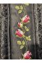 Tulip Patterned Machine-Made Single Prayer Mat - 3