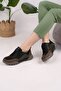Genuine leather women's daily sneaker shoes dd3004