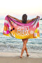 Unisex 75X150Cm Summer Patterned Beach Towel - Bath Towel - Sea Towel Plj-10