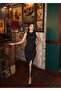 Slit Dress with Diver Fabric Accessories - 5