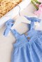 Muslin 100% Cotton Strappy Summer Baby Girl Dress - 6