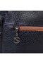 Multi-Compartment Soft and Lightweight Double Strap Shoulder and Crossbody Bag (30X24 cm) Black Tan V - 4
