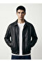Zra Model Oversize Leather Jacket - Street Style - 2